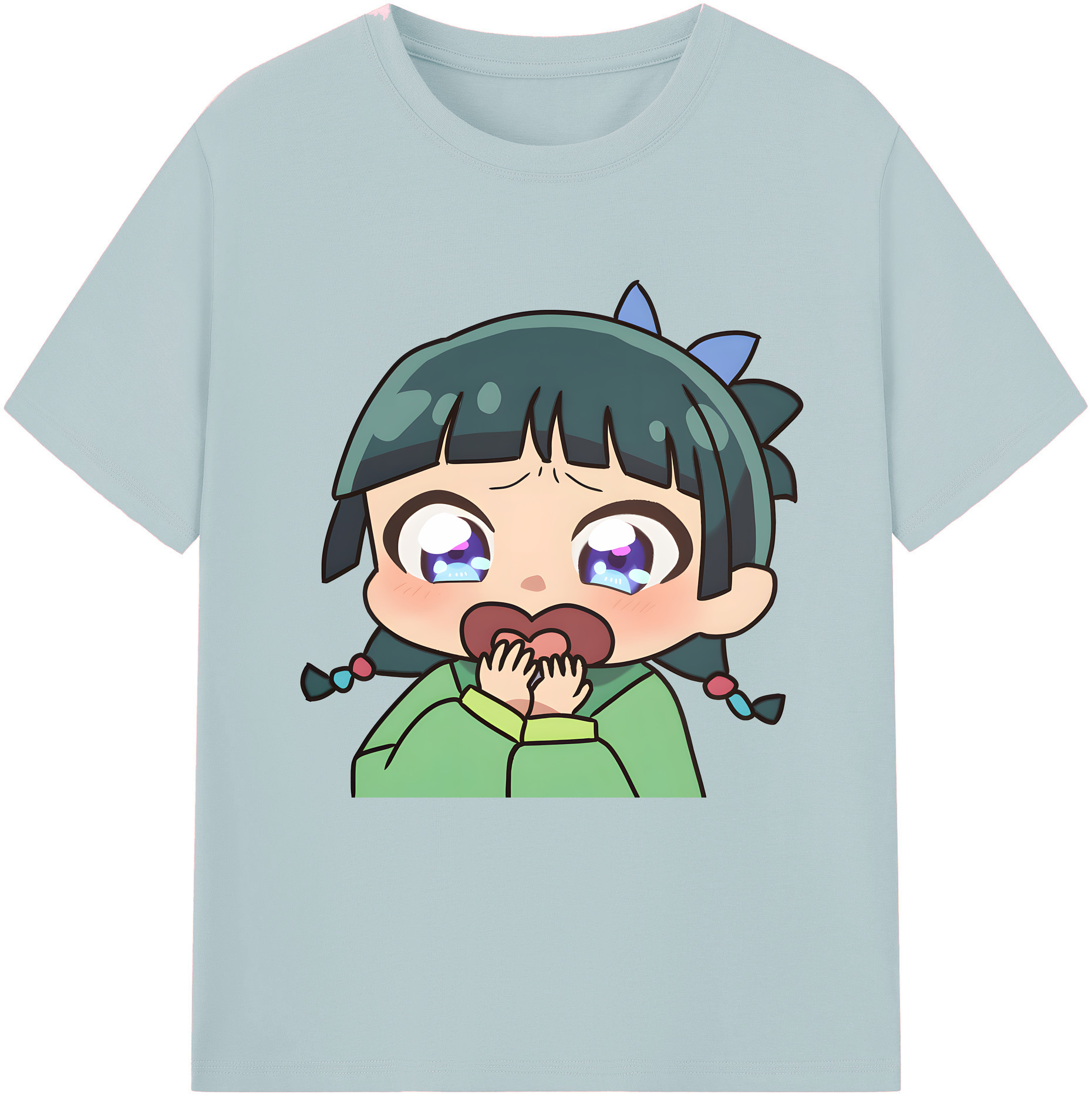 （画像用） 薬屋のひとりごと The Apothecary Diaries 綿100％半袖Tシャツ（フロントプリント）